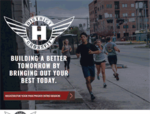 Tablet Screenshot of districthcrossfit.com